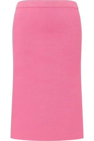 Serafini Knitted pencil skirt