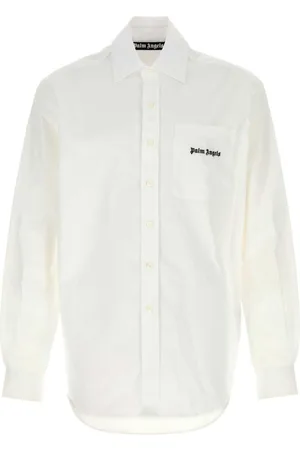 Palm Angels Logo-embroidered shirt