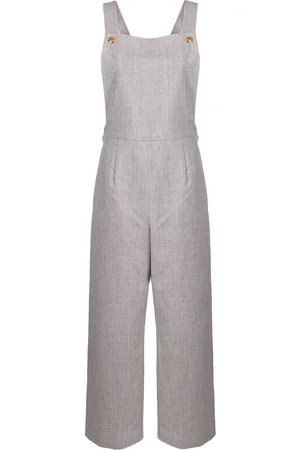 Comme des Garçons Wide-leg dungaree jumpsuit