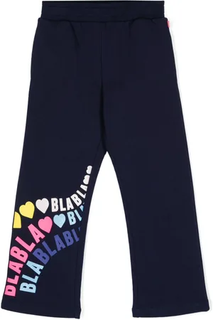 Billieblush Text-print track pants