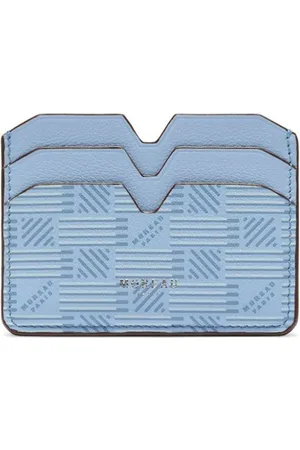 MOREAU Logo-stamp leather card holder