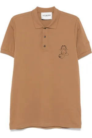 Iceberg Lazy Garfield-print polo shirt