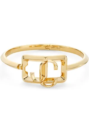 Jimmy Choo Square JC cuff bracelet