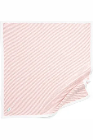 Barrie Striped pattern scarf