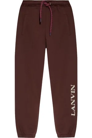 Lanvin Logo-embroidered track pants