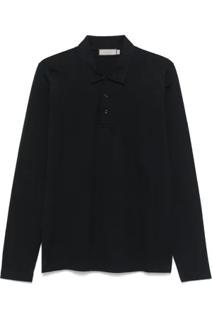 CANALI Piqué-weave polo shirt