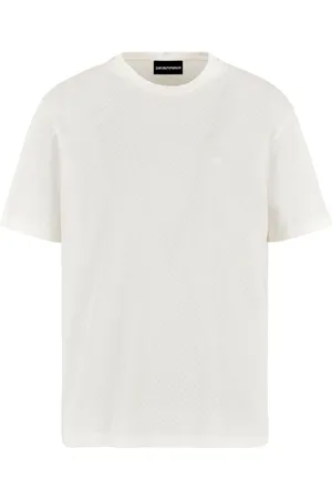 Emporio Armani Logo-embroidered T-shirt