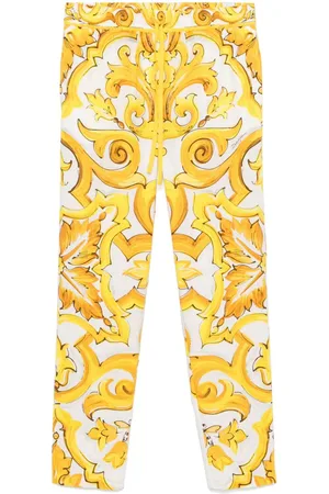 Dolce & Gabbana Majolica-print trousers