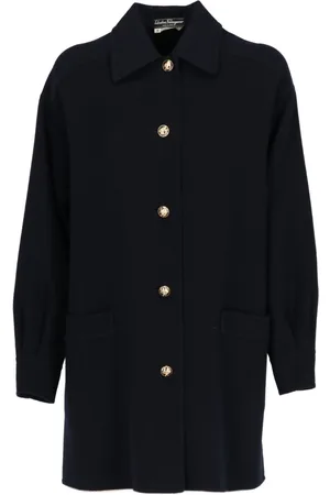 Salvatore Ferragamo 1970s wool coat