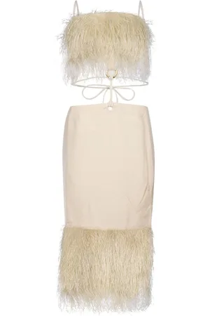 Jacquemus La robe Raphia fringed dress