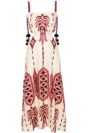 JOHANNA ORTIZ Palm Of Tiahuanaco maxi dress