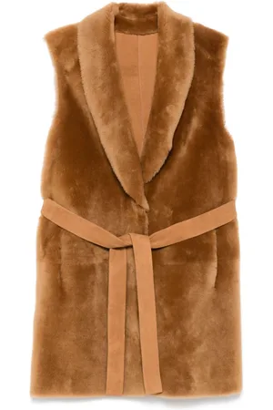 DESA 1972 Shearling sleeveless coat