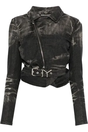 Y / PROJECT Wrap denim jacket
