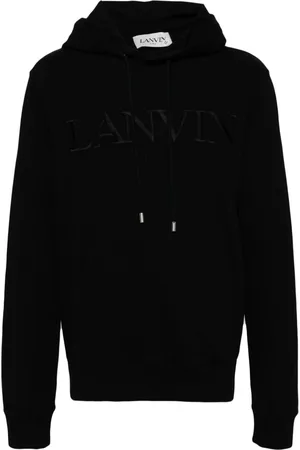 Lanvin Logo-embroidered hoodie