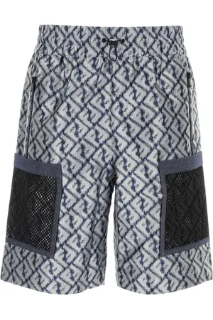 Fendi Zucca-monogram bermuda shorts