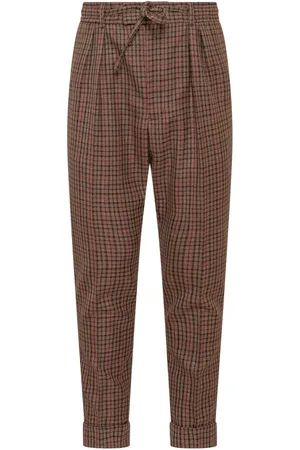 GABRIELE PASINI Checked trousers