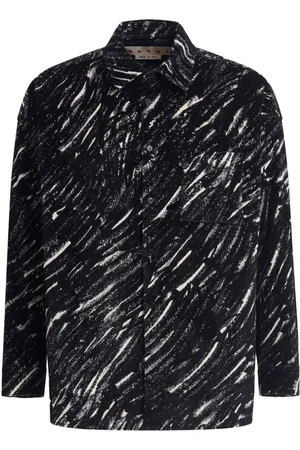 Marni Sketch-style print shirt
