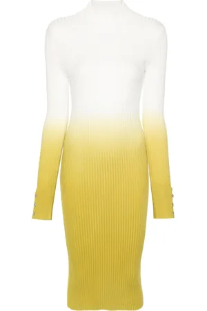 Liu Jo Ombré knit midi dress