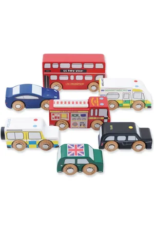 Le Toy Van London Toy Car set
