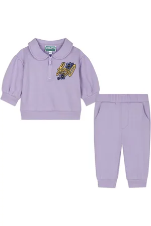 Kenzo Logo-print sweatshirt and trousers set
