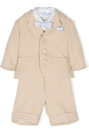 COLORICHIARI Single-breasted shorts set
