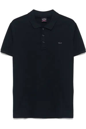 Paul & Shark Logo-plaque polo shirt