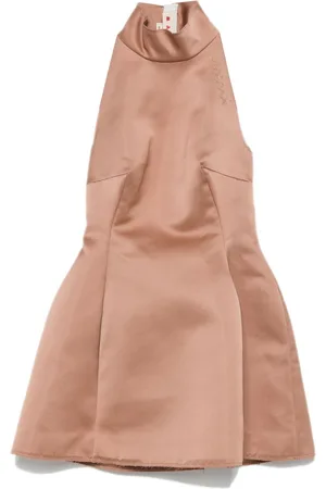Marni Duchess satin mini dress