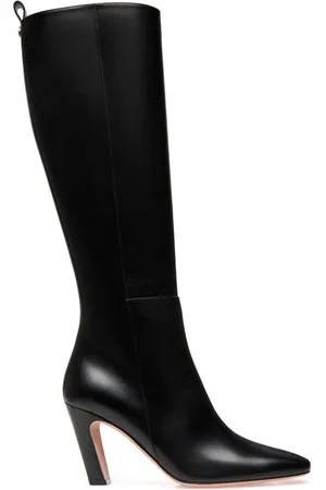 Bally Logo-plaque heeled knee-high boots