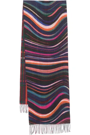 Paul Smith Swirl Check scarf