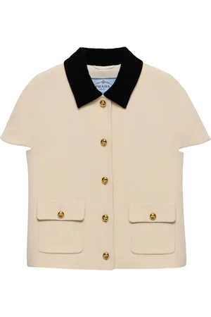 Prada Velvet-collar jacket