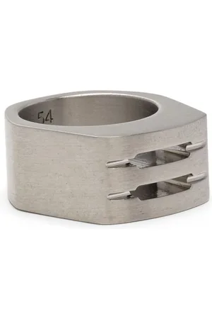 Rick Owens Chunky beveled ring