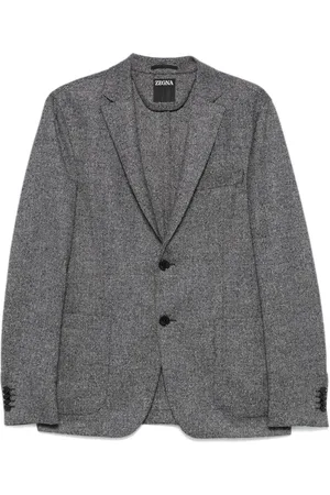 Ermenegildo Zegna Interlock twill blazer