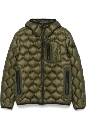 Peuterey Geometric-quilted puffer jacket