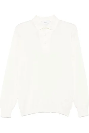 LARDINI Mélange polo shirt
