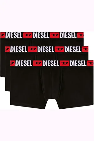 Diesel Logo-waistband boxer briefs (pack of three)