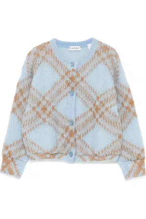 Burberry Checked cardigan