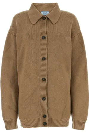 Prada Biscuit cashmere cardigan