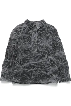 DOUUOD KIDS Crinkled shirt