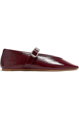 Le Monde Beryl Buckle-fastened leather mary janes