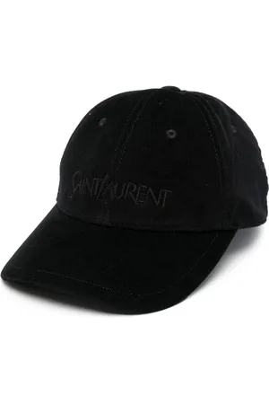 Saint Laurent Logo-embroidered cap