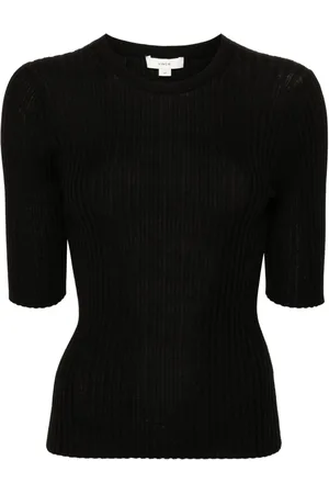 Vince Snap elbow-sleeve top