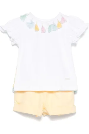 PATACHOU Tassel-detail shorts set