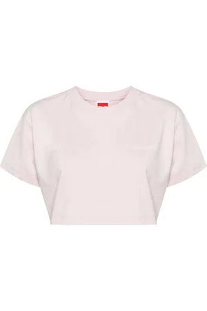 Ground Zero Logo-print cropped T-shirt