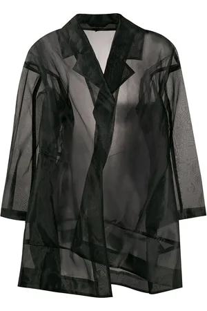 Comme des Garçons 1997 sheer oversized coat