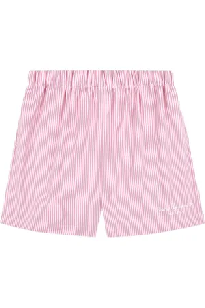 Sporty & Rich Hotel du Cap poplin shorts