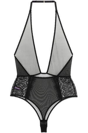 MAISON CLOSE Sheer bodysuit