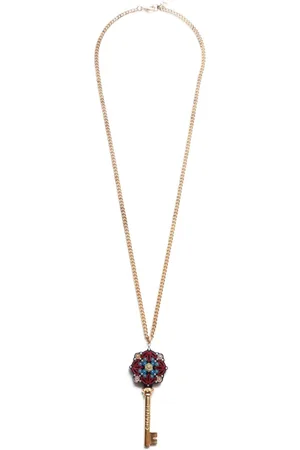 CHANEL 2017 Camellia Key necklace