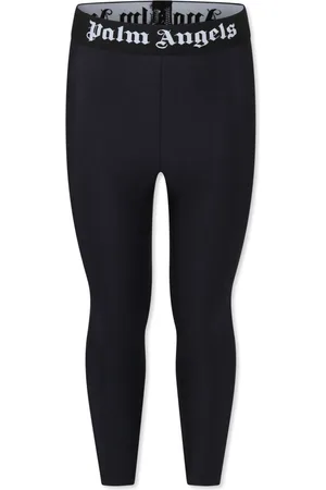 Palm Angels Logo-waistband leggings