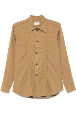 LEMAIRE Decorative-stitching shirt