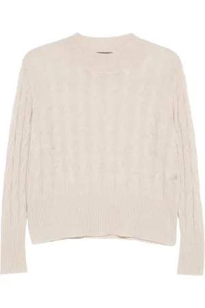 LORENA ANTONIAZZI Cable-knit sweater